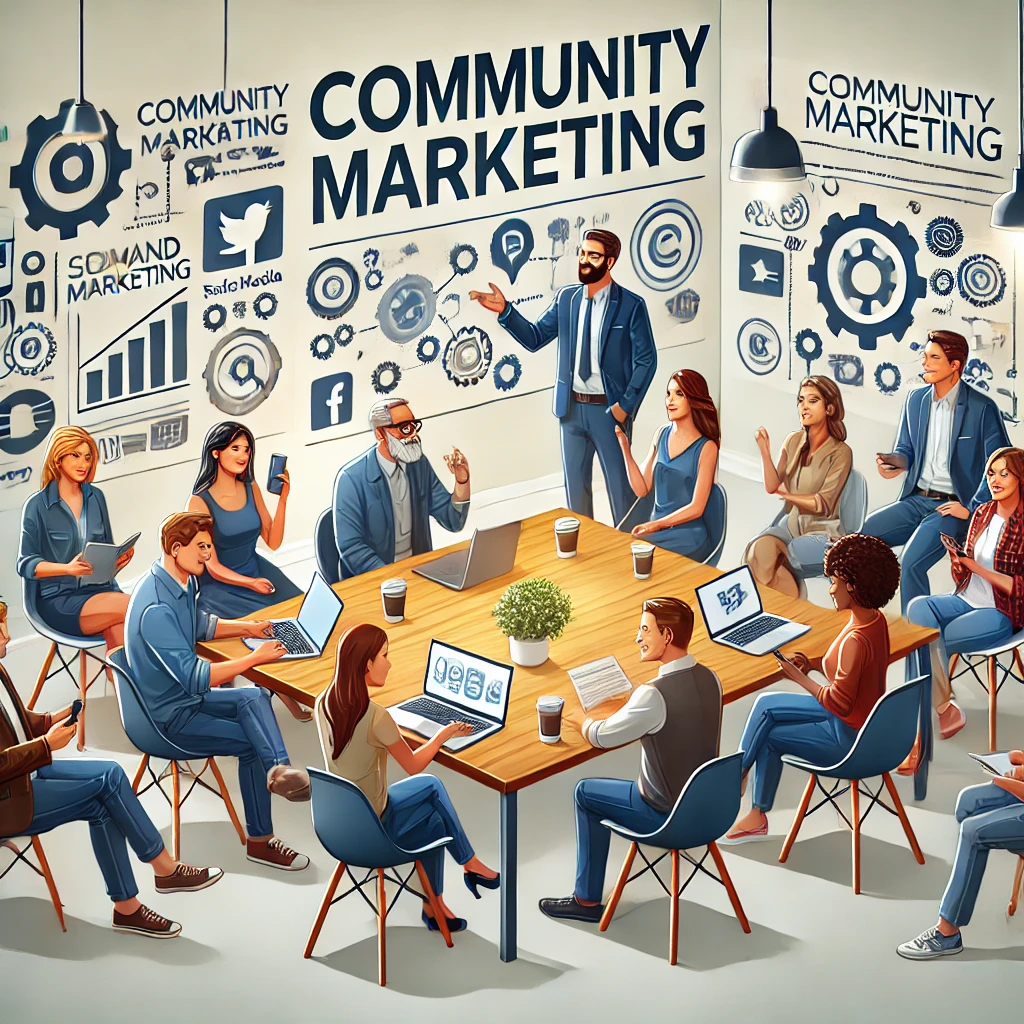 Community marketing for traffic generation